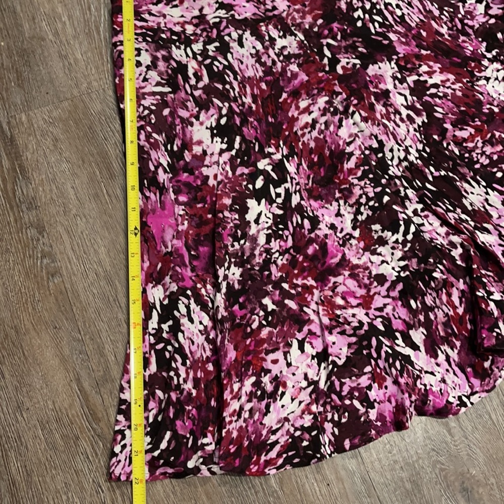 NWT WHBM Floral Crepe Skirt - Picture 5 of 9
